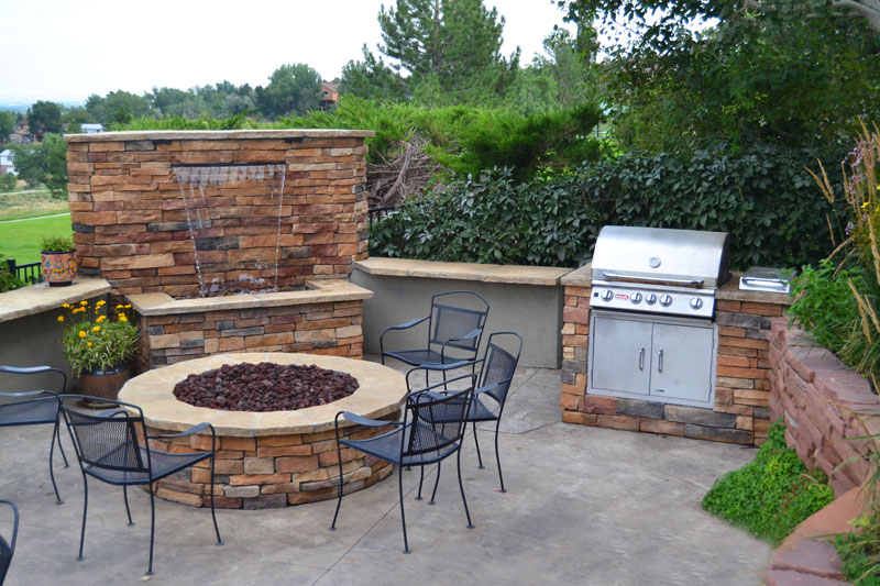  Outdoor  Living Room Outdoor  Kitchen  Fire Pit Custom 